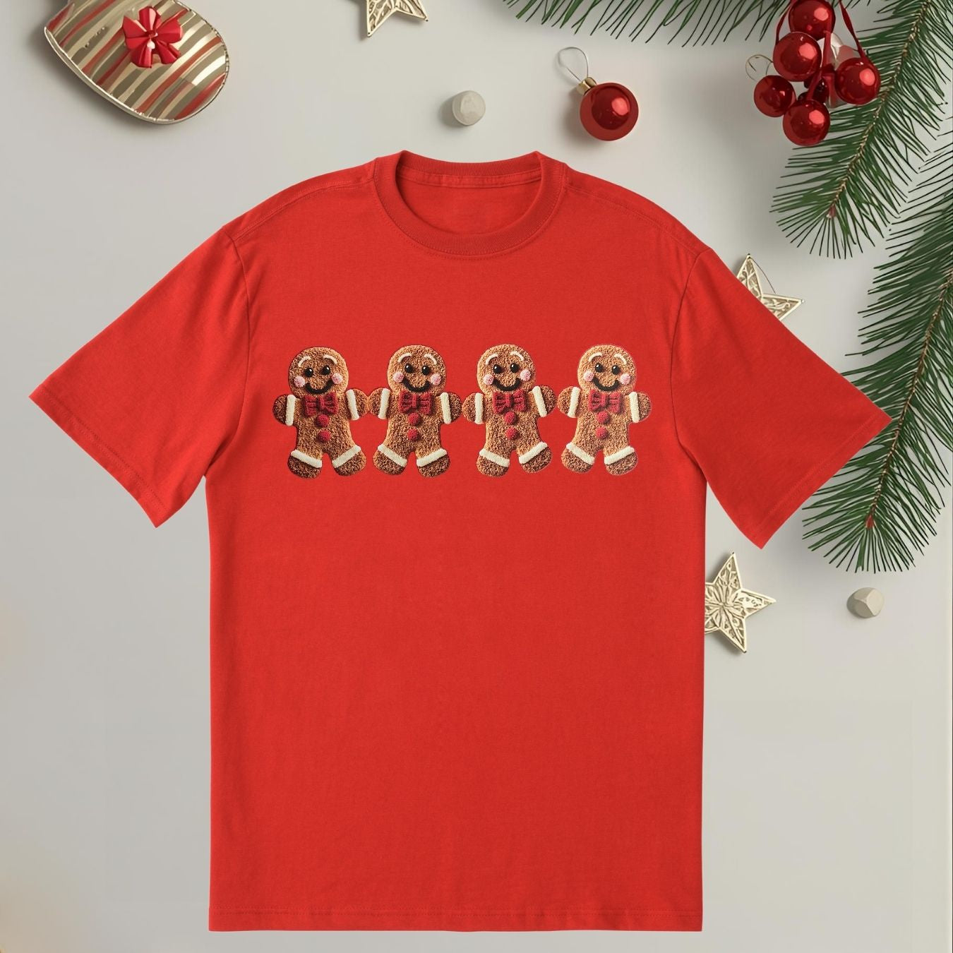 Gingerbread Men - Unisex Sweatshirt or T-Shirt