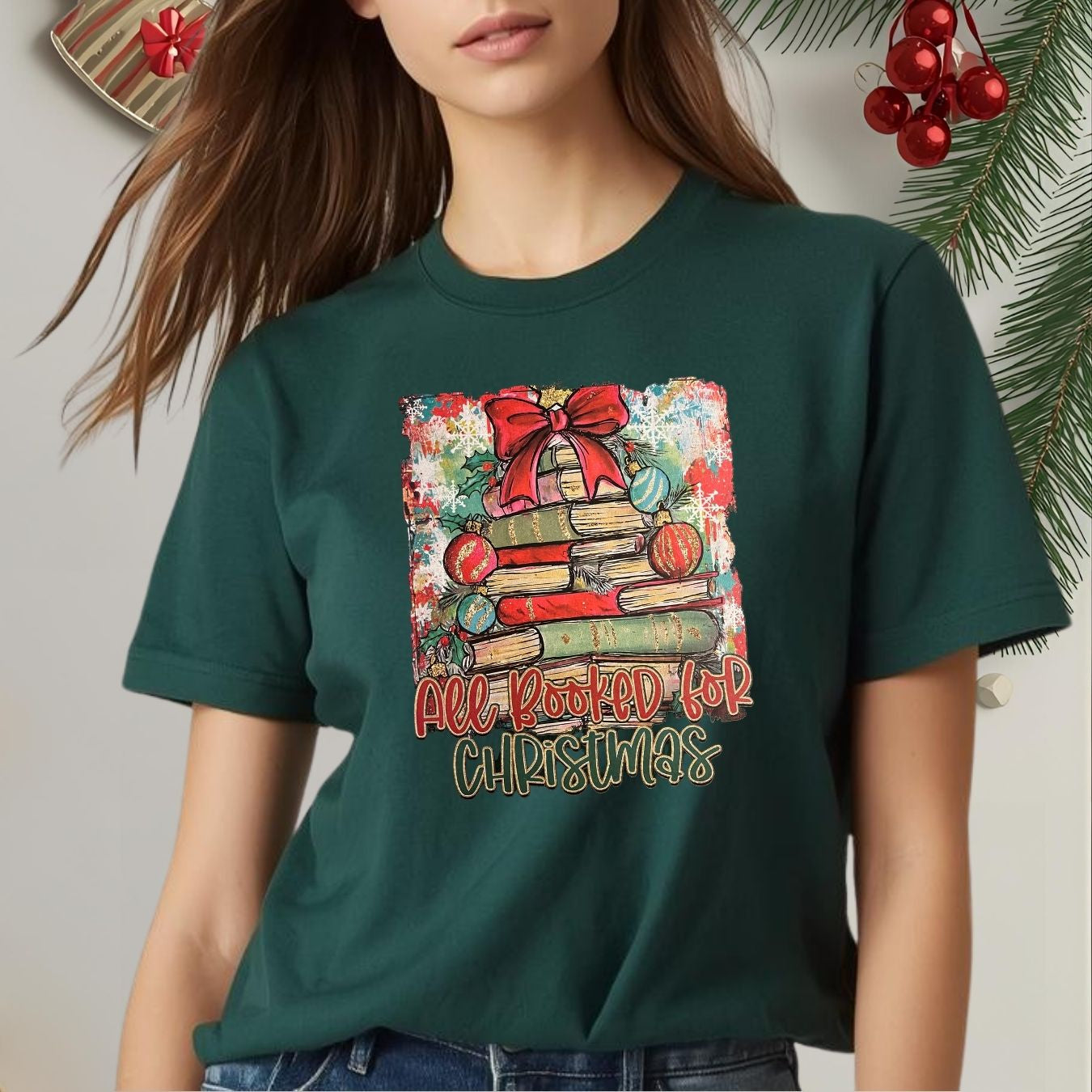 All Booked For Xmas - Unisex T-Shirt