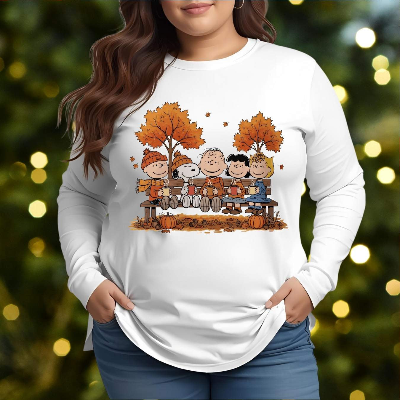 Friendsgiving Classic - Unisex Crew Neck Sweatshirt or T-Shirt