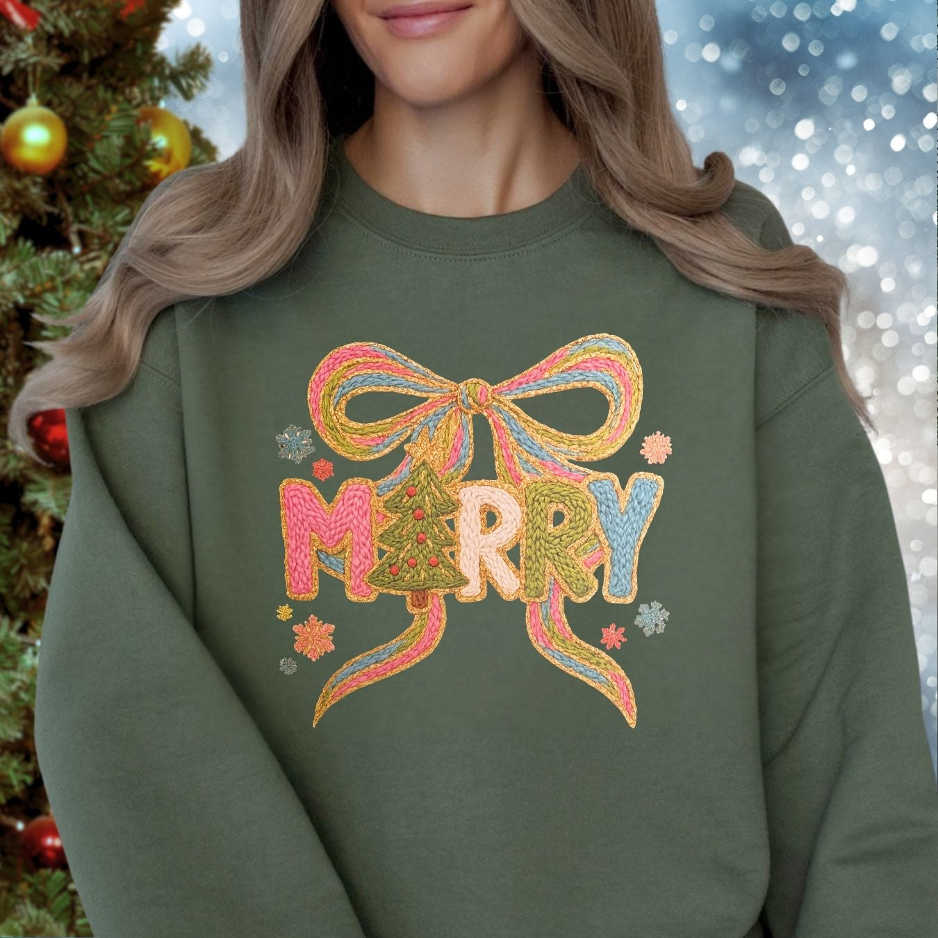 Merry Vibes - Unisex Sweatshirt