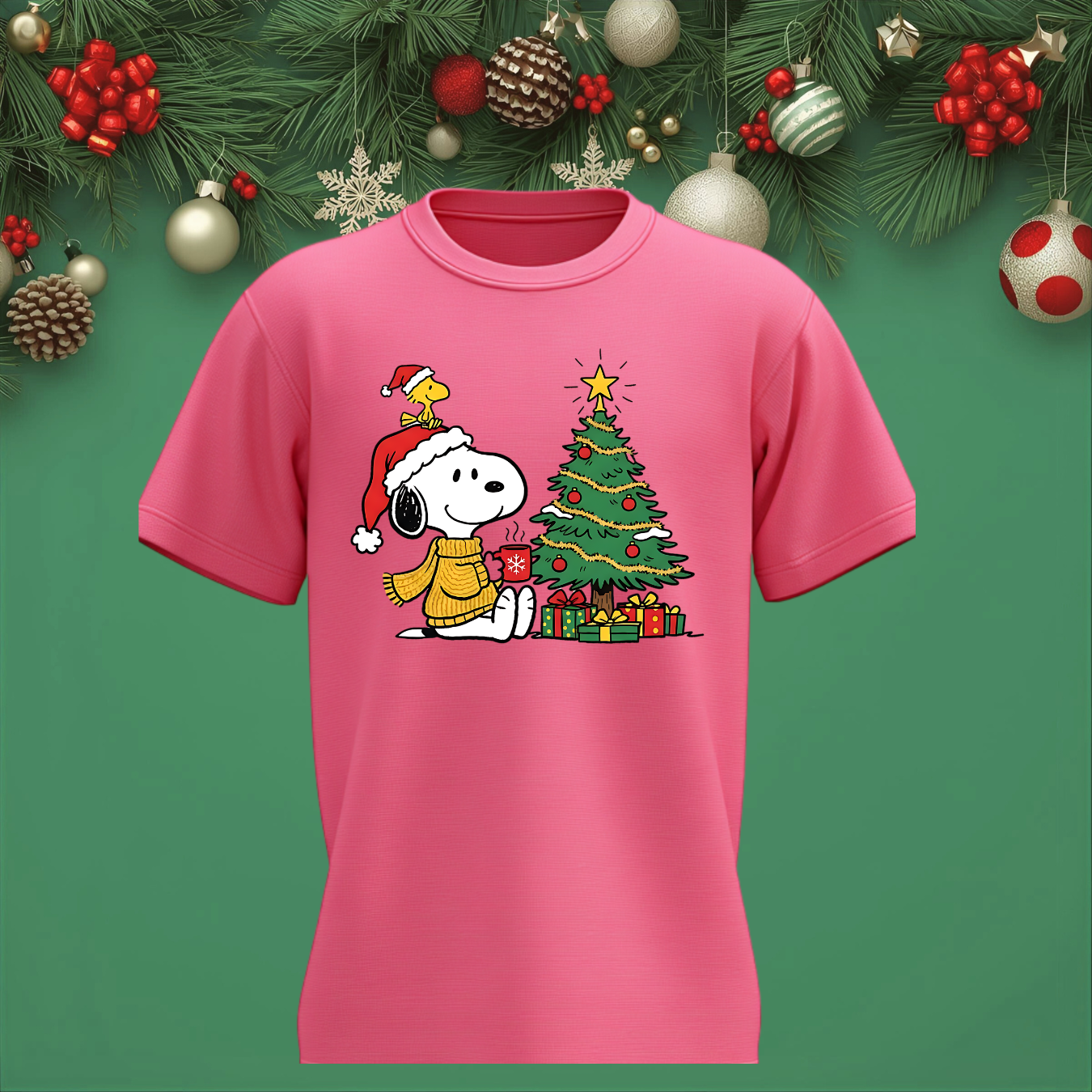 Classic Cartoon Xmas - Unisex Crew Neck Sweatshirt or T-Shirt