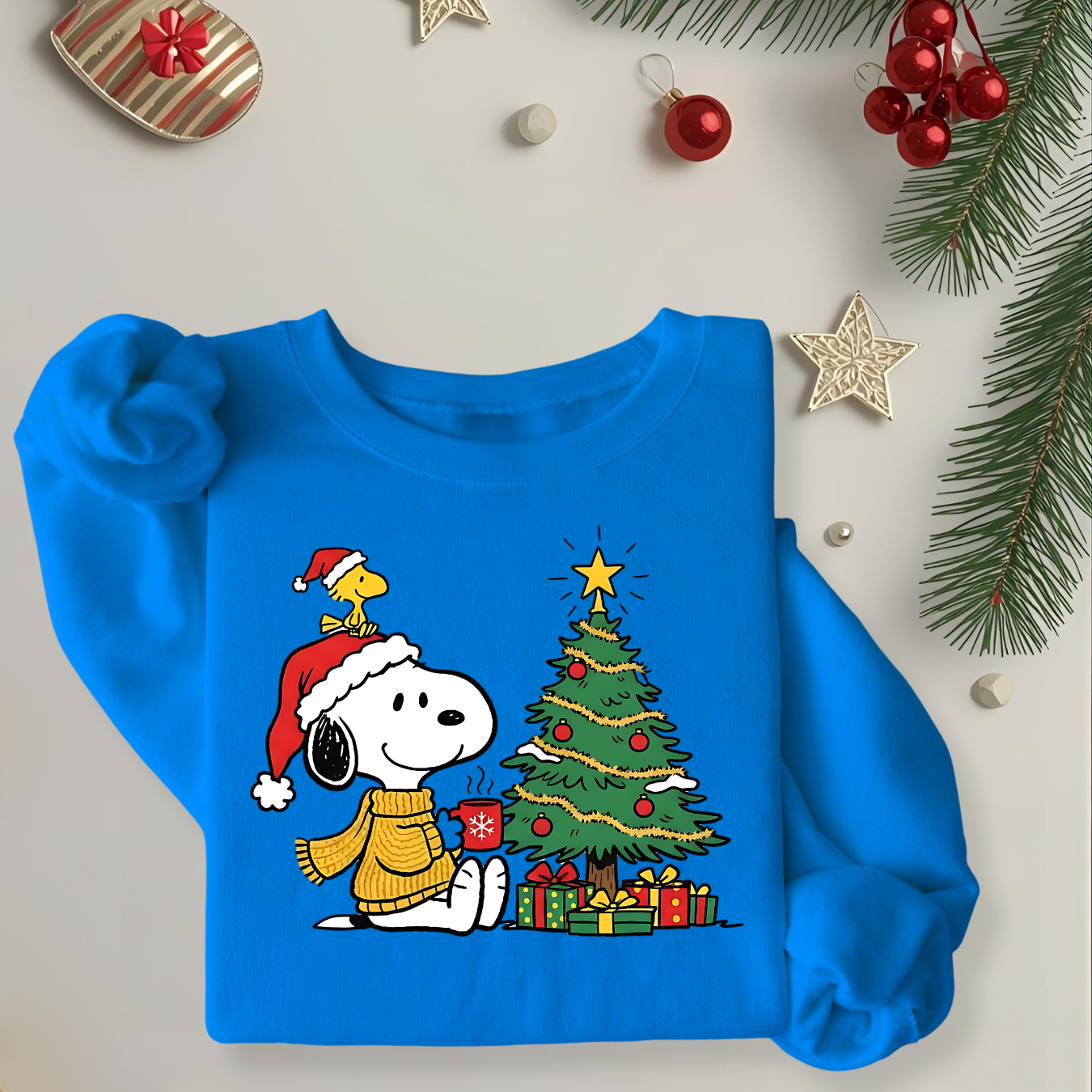 Classic Cartoon Xmas - Unisex Crew Neck Sweatshirt or T-Shirt