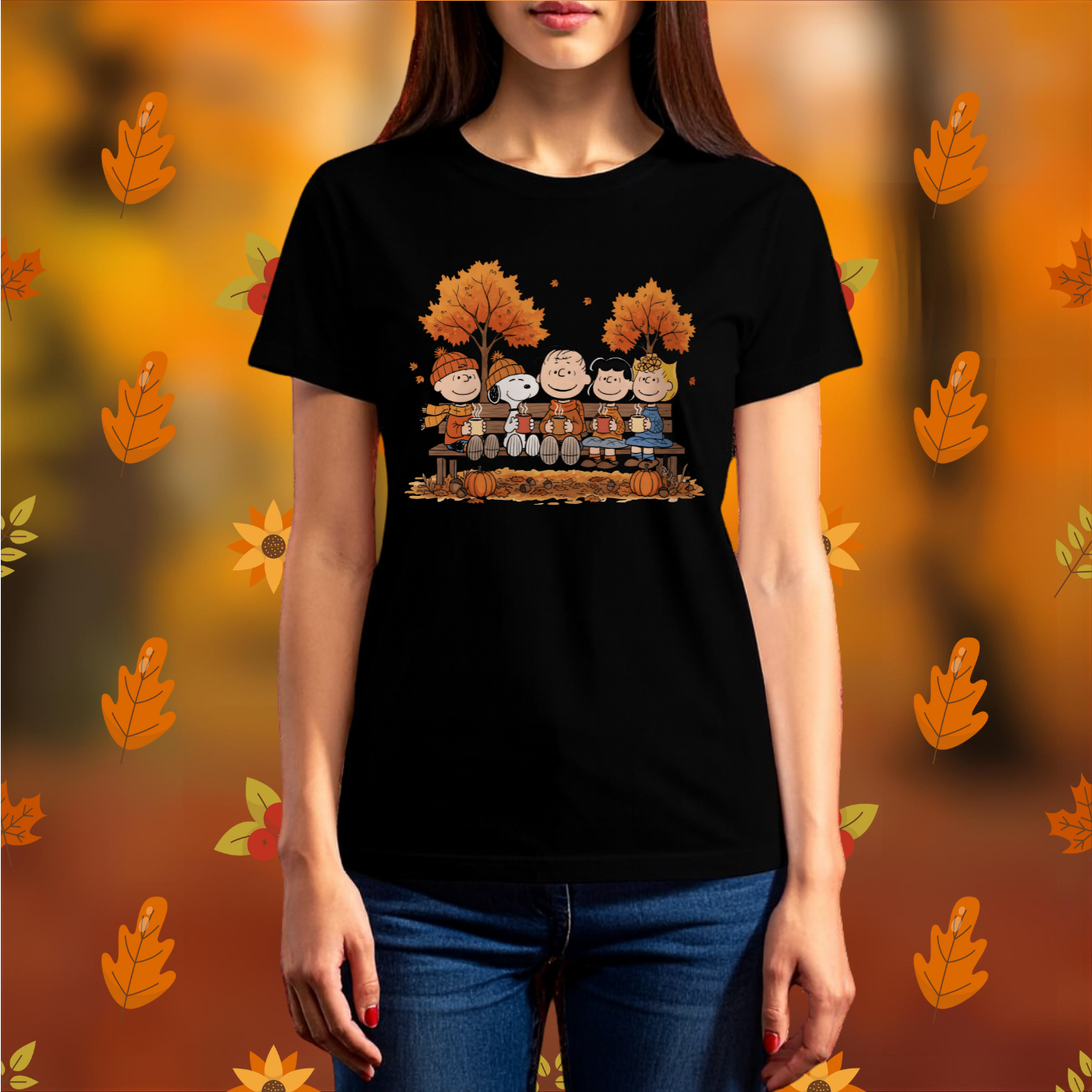 Friendsgiving Classic - Unisex Crew Neck Sweatshirt or T-Shirt