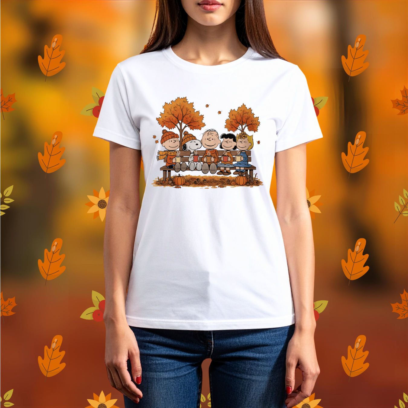 Friendsgiving Classic - Unisex Crew Neck Sweatshirt or T-Shirt