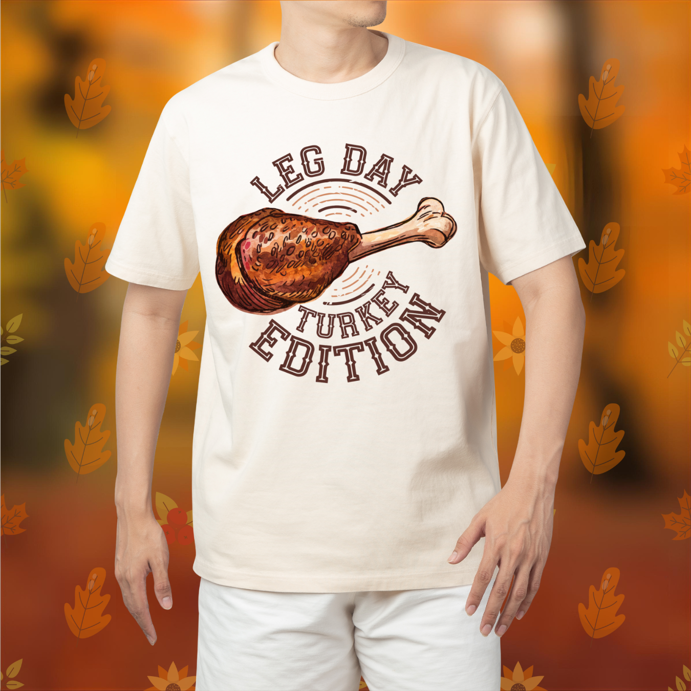 Leg Day (Turkey) - Unisex Crew Neck Sweatshirt or T-Shirt