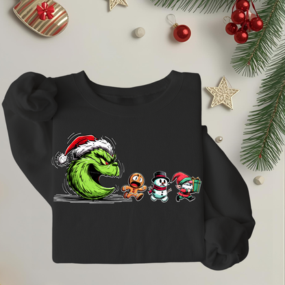 Merry Greenmas Guy - Unisex Crew Neck Sweatshirt or T-Shirt