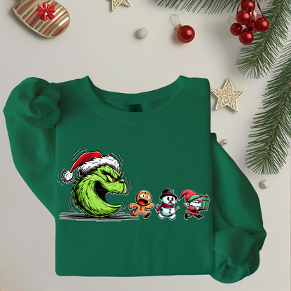 Merry Greenmas Guy - Unisex Crew Neck Sweatshirt or T-Shirt