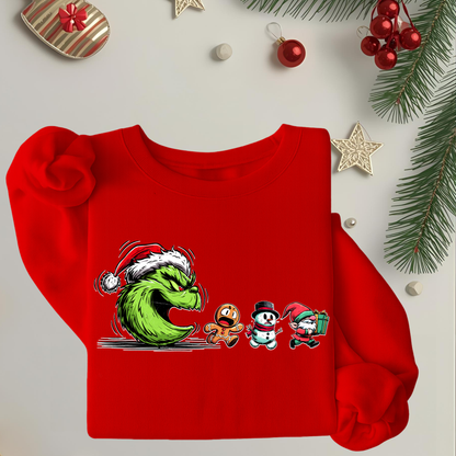 Merry Greenmas Guy - Unisex Crew Neck Sweatshirt or T-Shirt