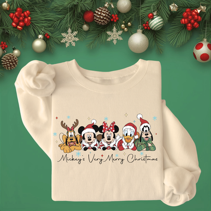 Very Merry Xmas - Unisex Crew Neck Sweatshirt or T-Shirt