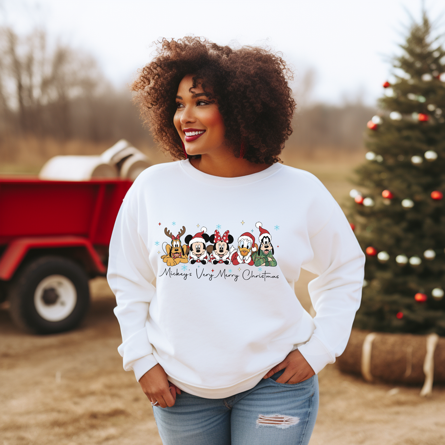 Very Merry Xmas - Unisex Crew Neck Sweatshirt