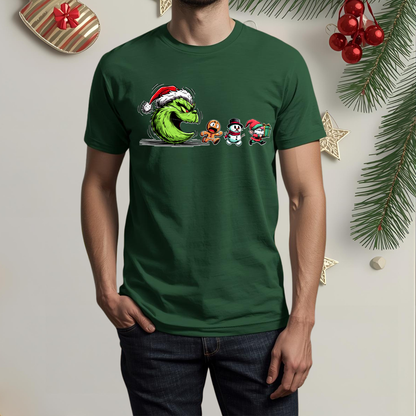 Merry Greenmas Guy - Unisex Crew Neck Sweatshirt or T-Shirt