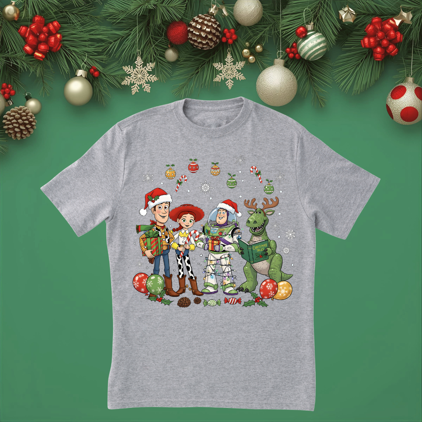 Retro Christmas Party - Unisex Crew Neck Sweatshirt or T-Shirt