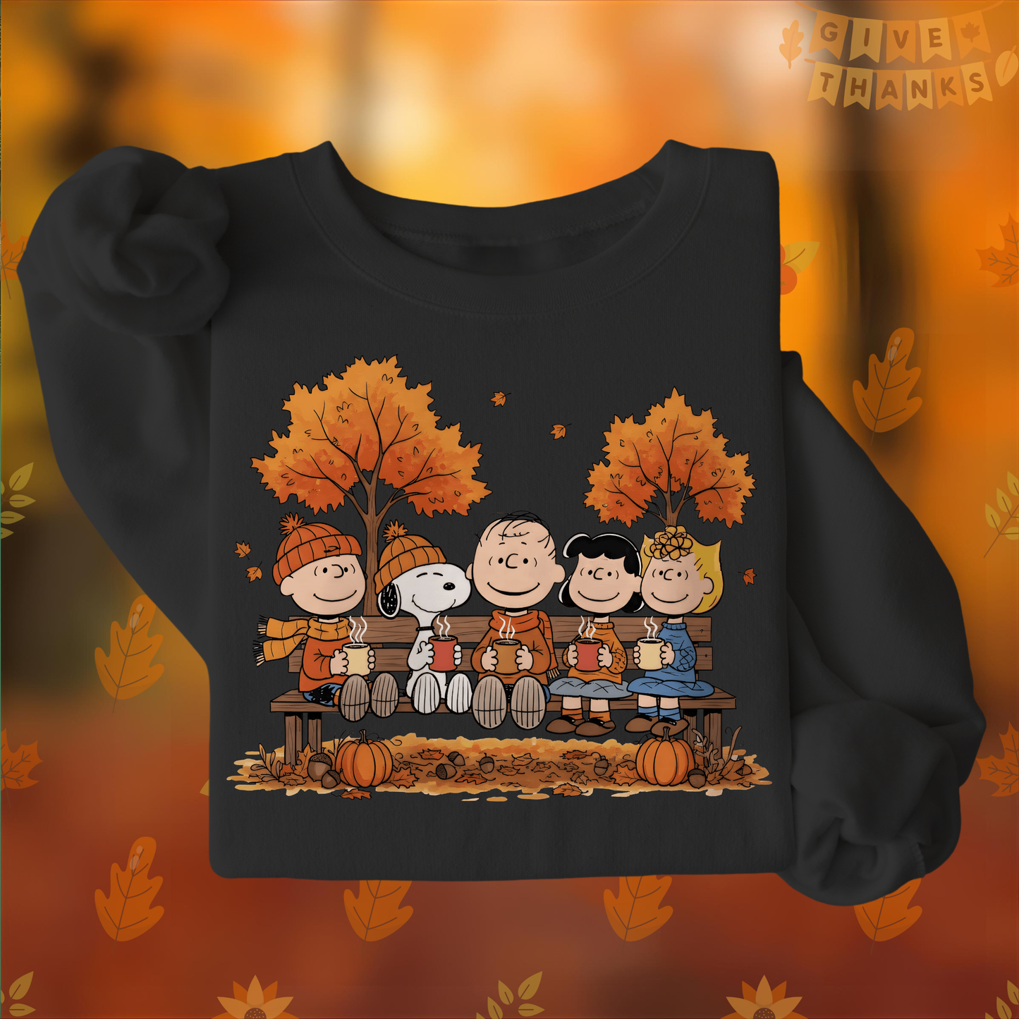 Friendsgiving Classic - Unisex Crew Neck Sweatshirt or T-Shirt