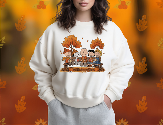 Friendsgiving Classic - Unisex Crew Neck Sweatshirt or T-Shirt
