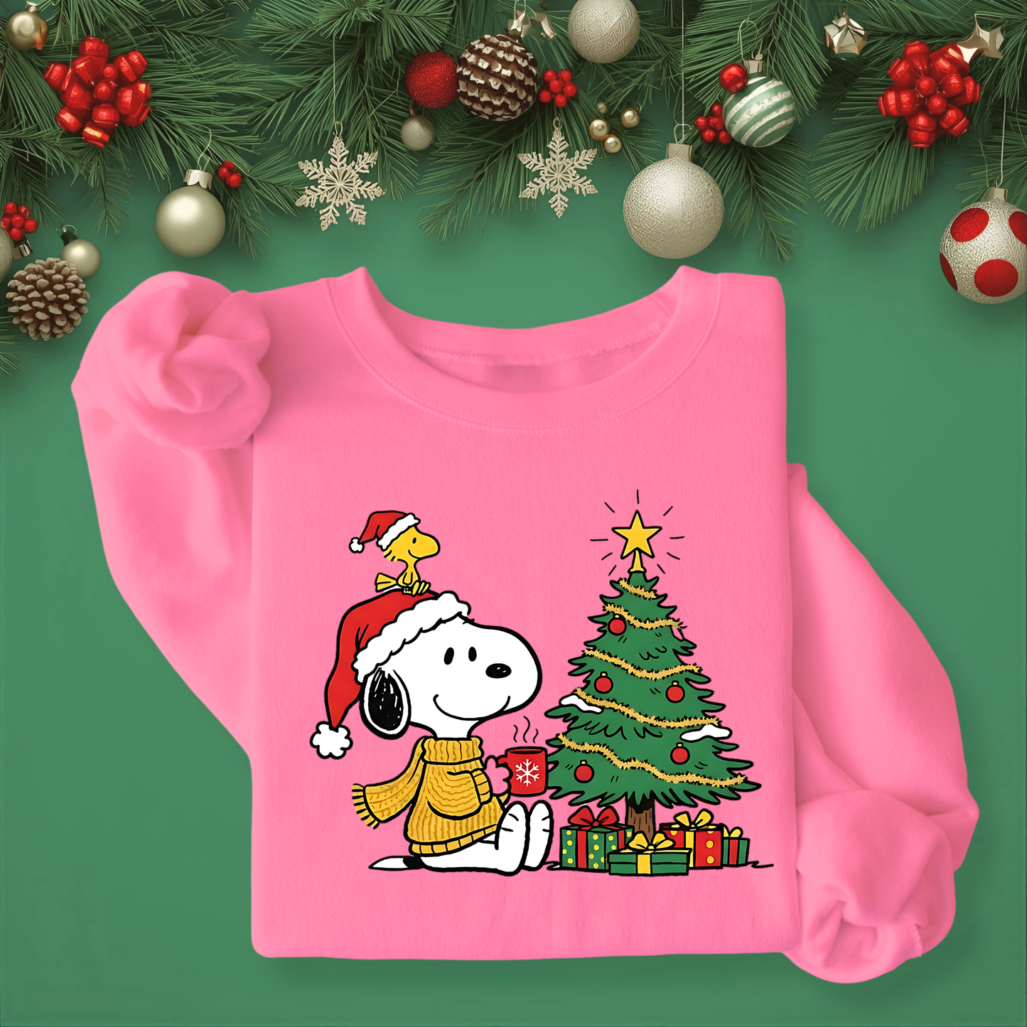 Classic Cartoon Christmas - Unisex Crew Neck Sweatshirt