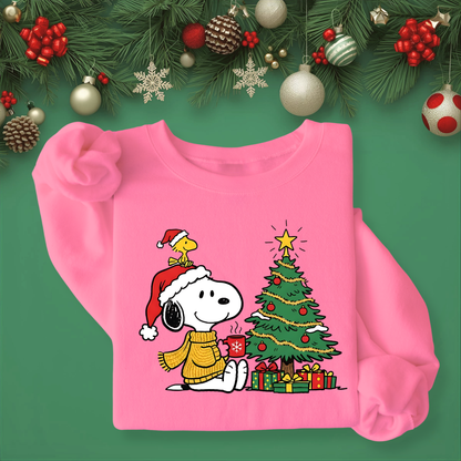 Classic Cartoon Xmas - Unisex Crew Neck Sweatshirt or T-Shirt