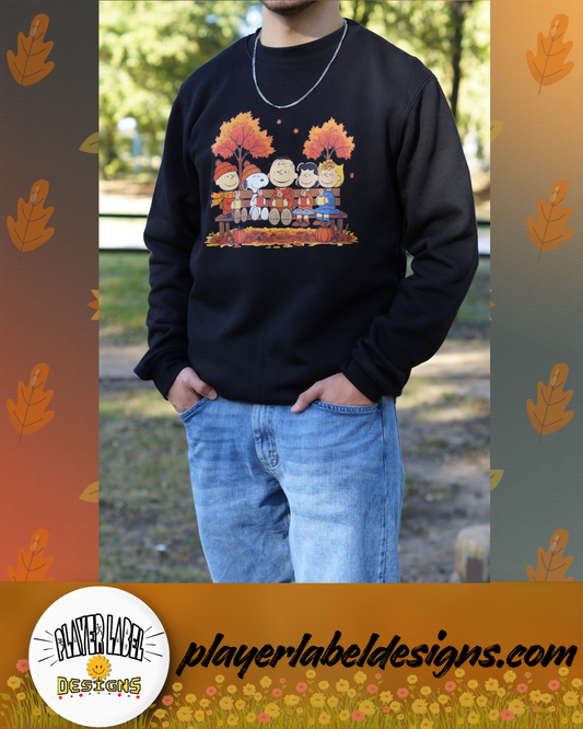 Friendsgiving Classic - Unisex Crew Neck Sweatshirt or T-Shirt