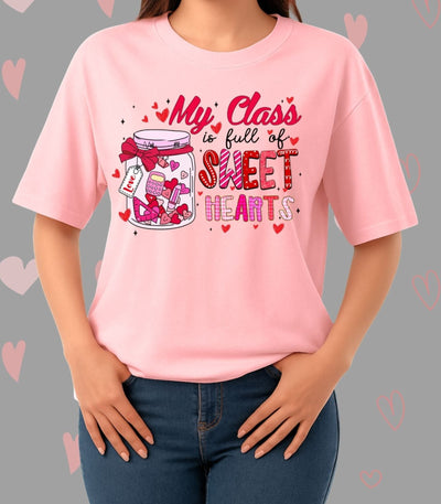 "Class Full of Sweethearts" - Valentines Day Unisex T-Shirt