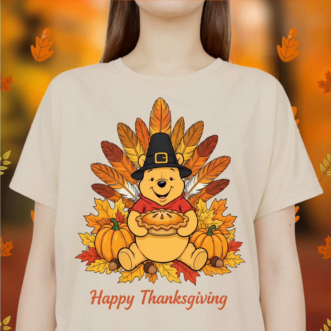 Thanksgiving Vibes - Unisex Crew Neck Sweatshirt or T-Shirt