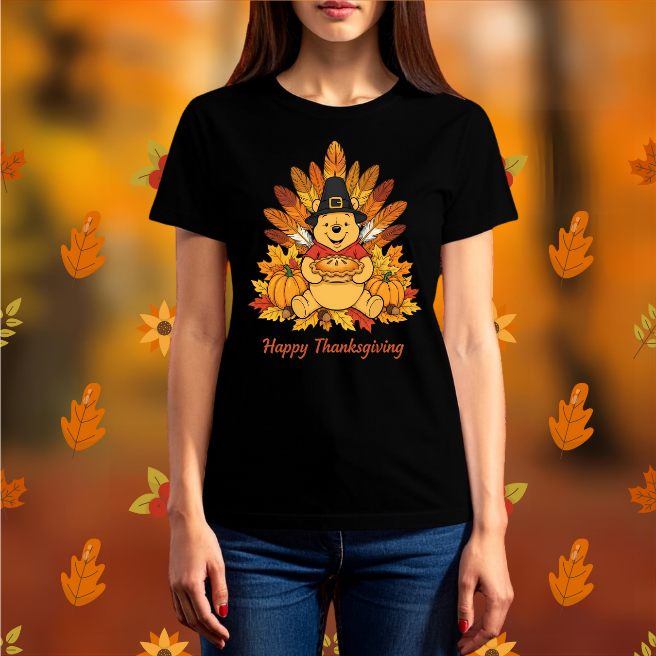 Thanksgiving Vibes - Unisex Crew Neck Sweatshirt or T-Shirt