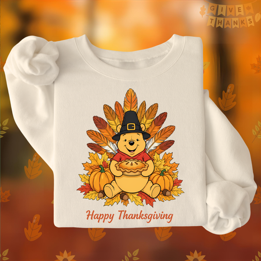 Thanksgiving Vibes - Unisex Crew Neck Sweatshirt or T-Shirt