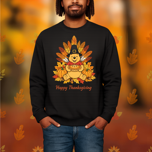 Thanksgiving Vibes - Unisex Crew Neck Sweatshirt or T-Shirt