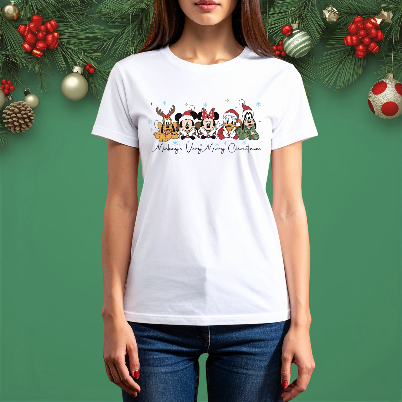 Very Merry Xmas - Unisex Crew Neck Sweatshirt or T-Shirt