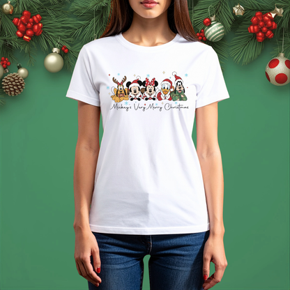 Very Merry Xmas - Unisex Crew Neck Sweatshirt or T-Shirt