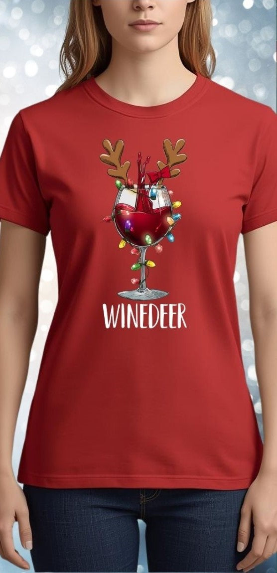Reinbeer & Winedeer- Couple's T-Shirt Set ($19.99 each)
